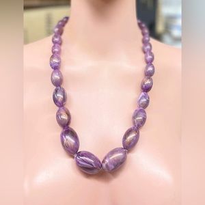 Lovely Natural Amethyst necklace